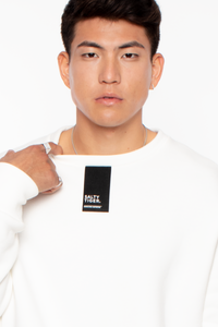 Heavy Pullover Crewneck - Natural White