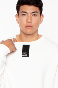 Heavy Pullover Crewneck - Natural White