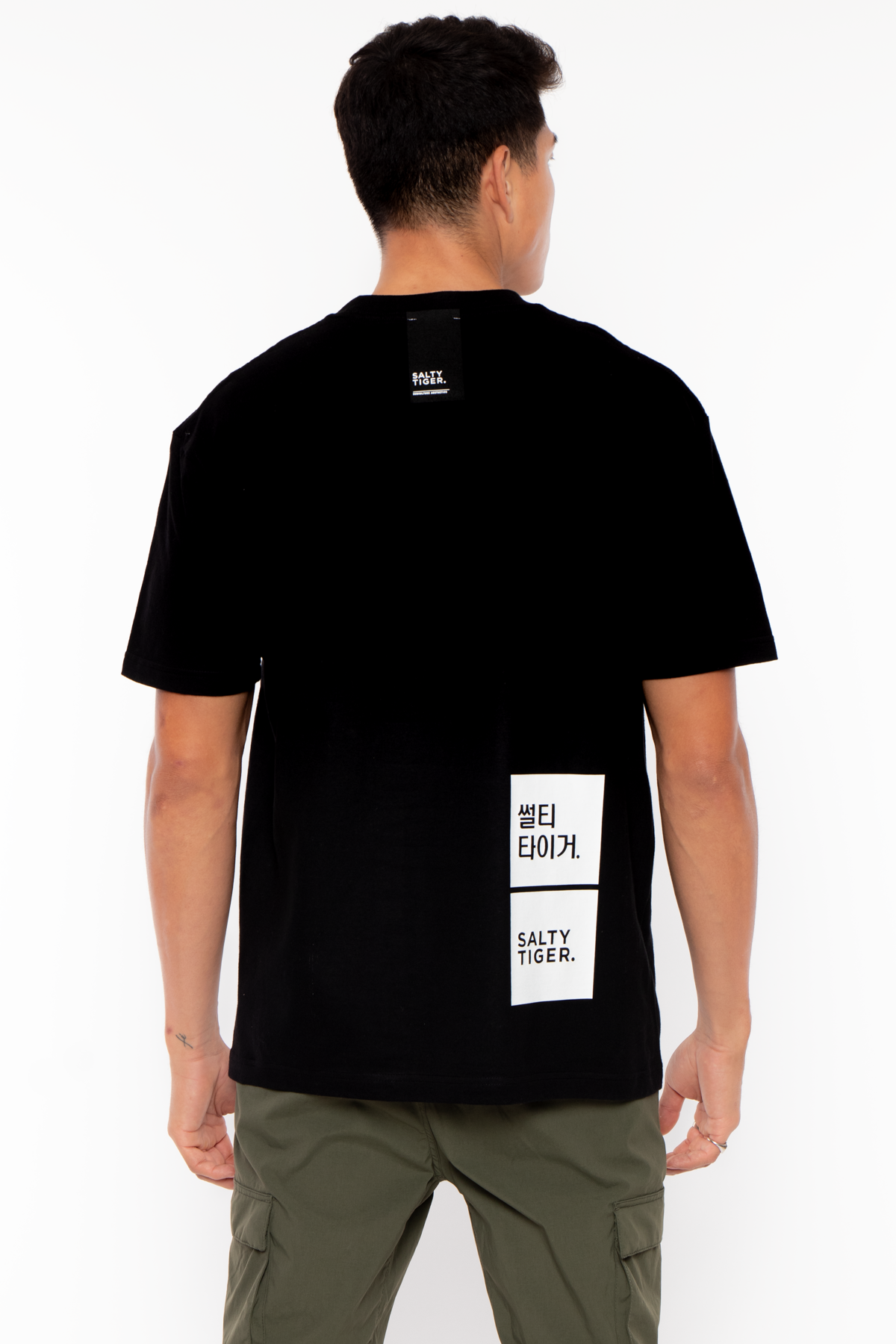 Heavy S/S T-Shirt - STTP00145FL-001 - Black