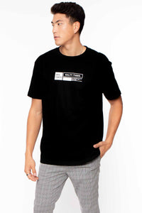 Heavy S/S T-Shirt - STTP00078FL-003B -Black