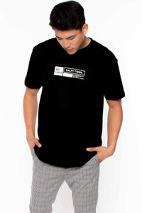 Heavy S/S T-Shirt - STTP00078FL-003B -Black