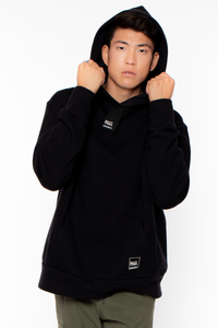 Heavy Pullover Hoodie - Black