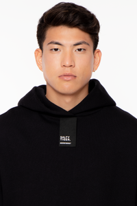 Heavy Pullover Hoodie - Black