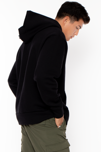 Heavy Pullover Hoodie - Black