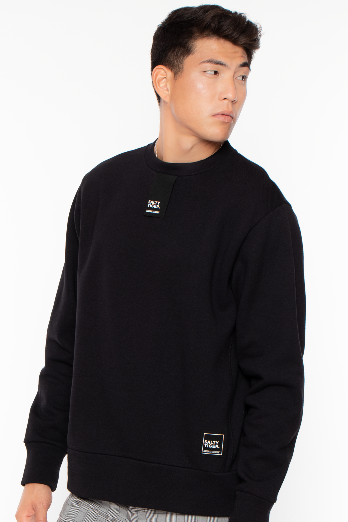 Heavy Pullover Crewneck - Black