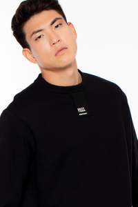 Heavy Pullover Crewneck - Black