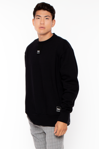 Heavy Pullover Crewneck - Black